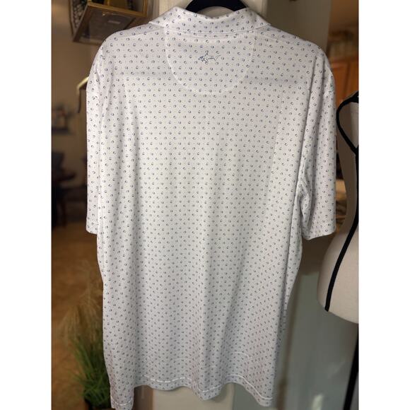 Greg Norman Men's White Golf Polo Shirt Size XL - Picture 4 of 4